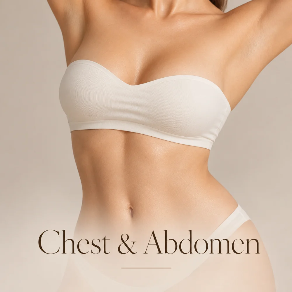 Chest and Abdomen treatment area