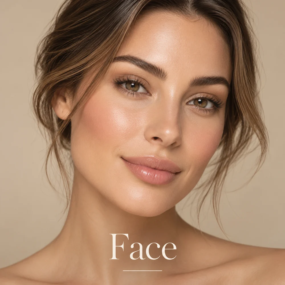 Face treatment area