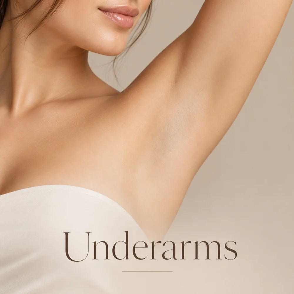 Underarms treatment area